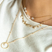 Collier plaque or thea